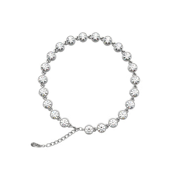 Diamond Harmony Silver Bracelet