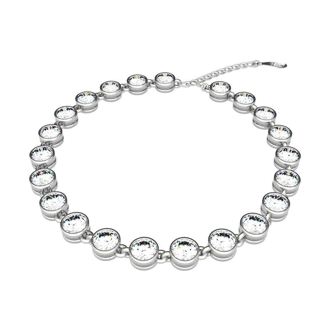 Diamond Harmony Silver Bracelet