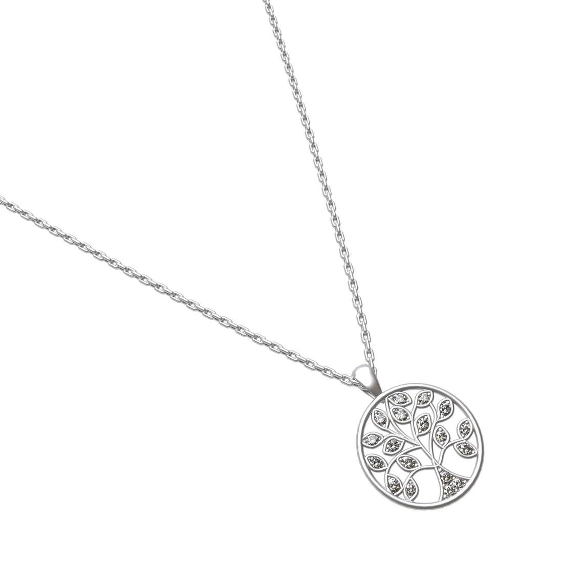 Tree of Life Silver Pendant