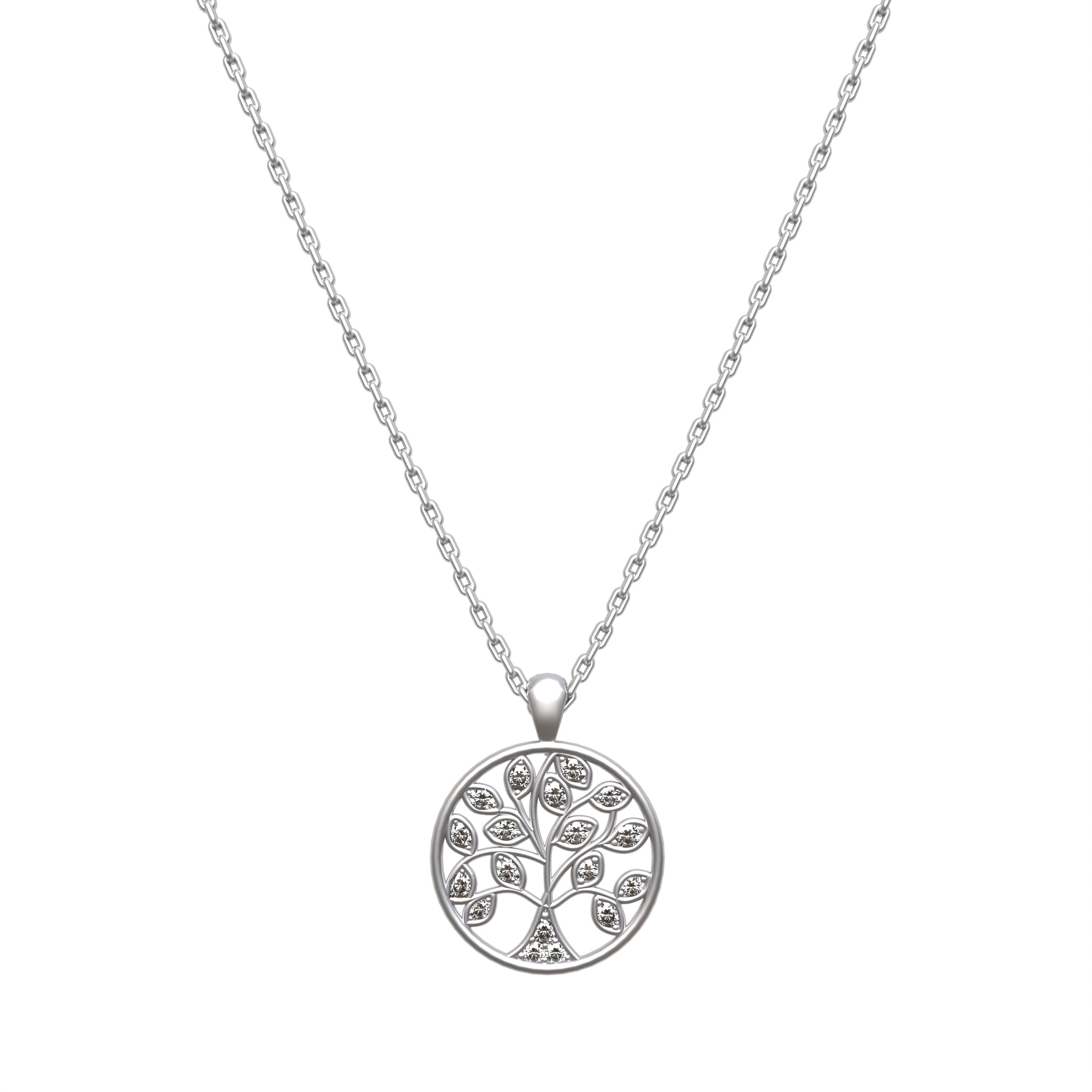 Tree of Life Silver Pendant